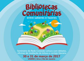 Encontro na UNIRIO debate bibliotecas comunitárias