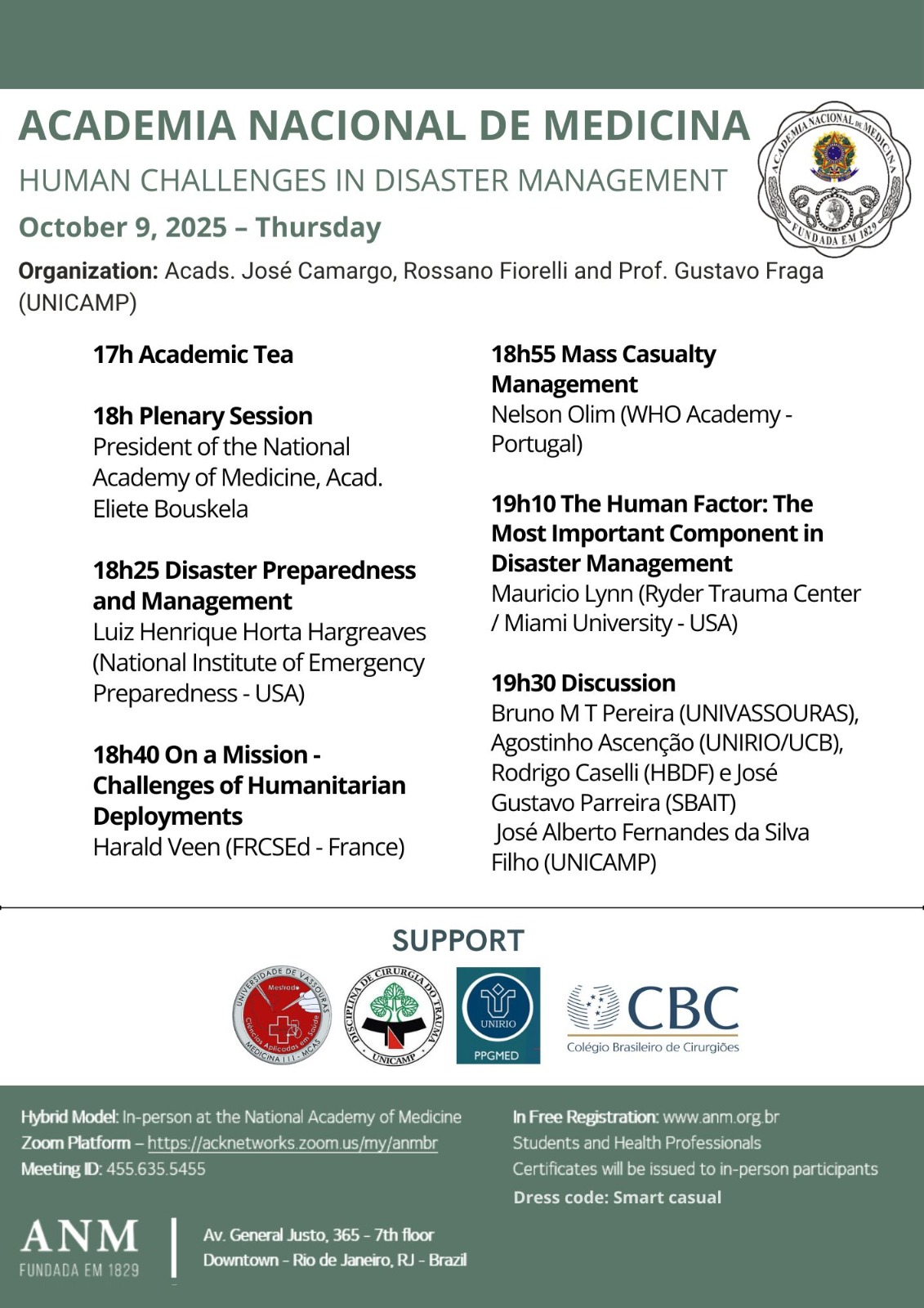 Evento em parceria com o PPGMED na próxima quinta!