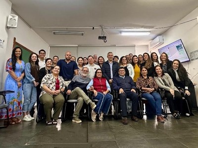 Foto: Encontro de Pesquisadores da Pós-Graduação PPGENFBIO, PPGSTEH e Doctorado en Ciencias de Salud/USCO