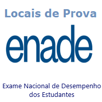 Locais de Prova