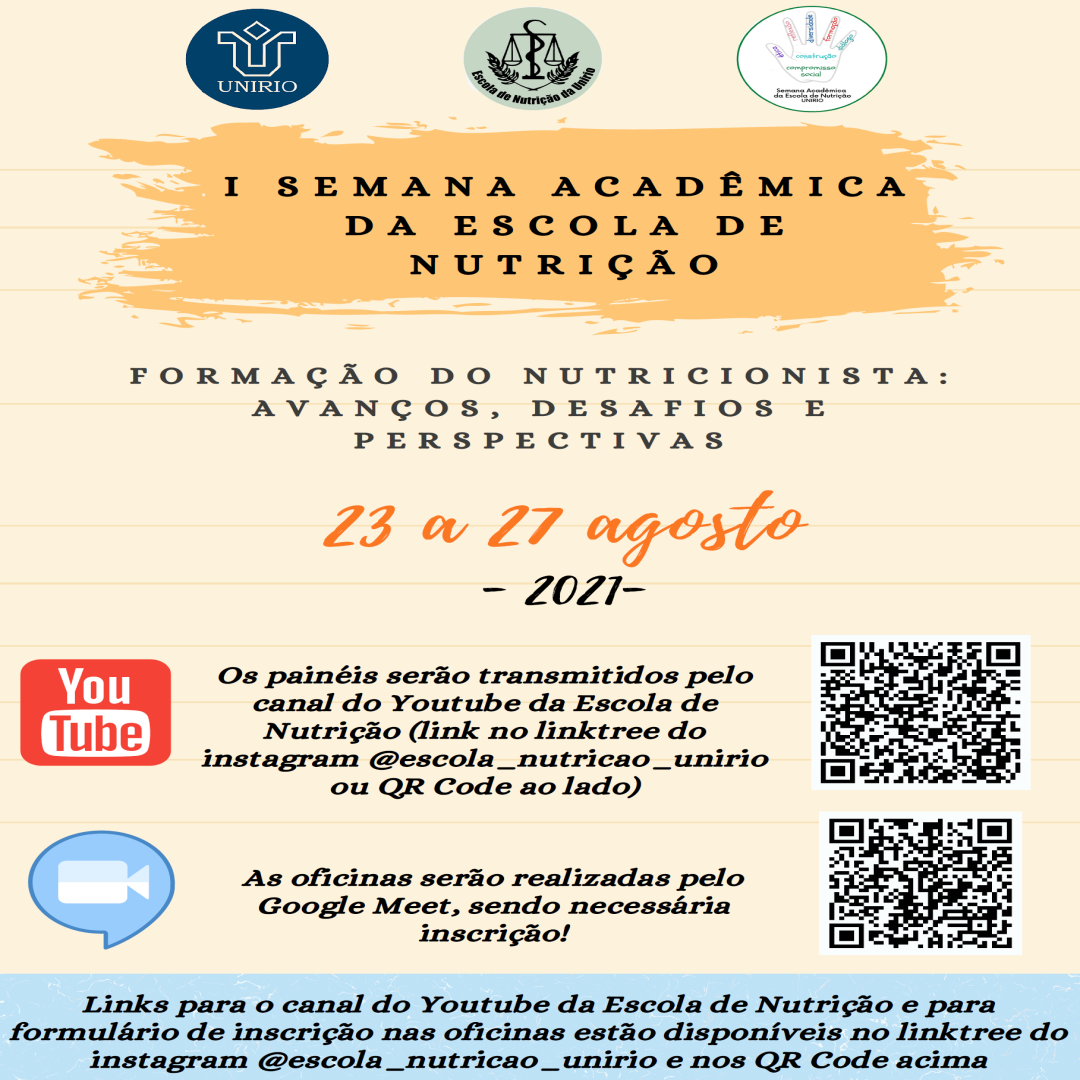 Semana Nutrição 1 2021