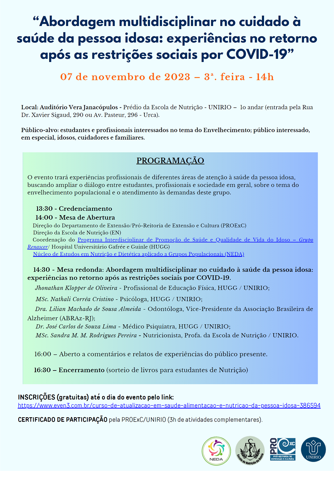 Idoso, retorno presencial covid-19