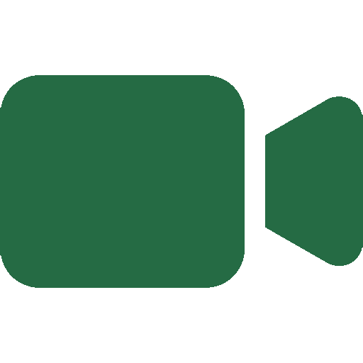 Vídeo câmera verde