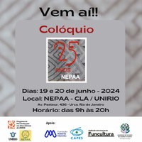 25 anos do NEPAA