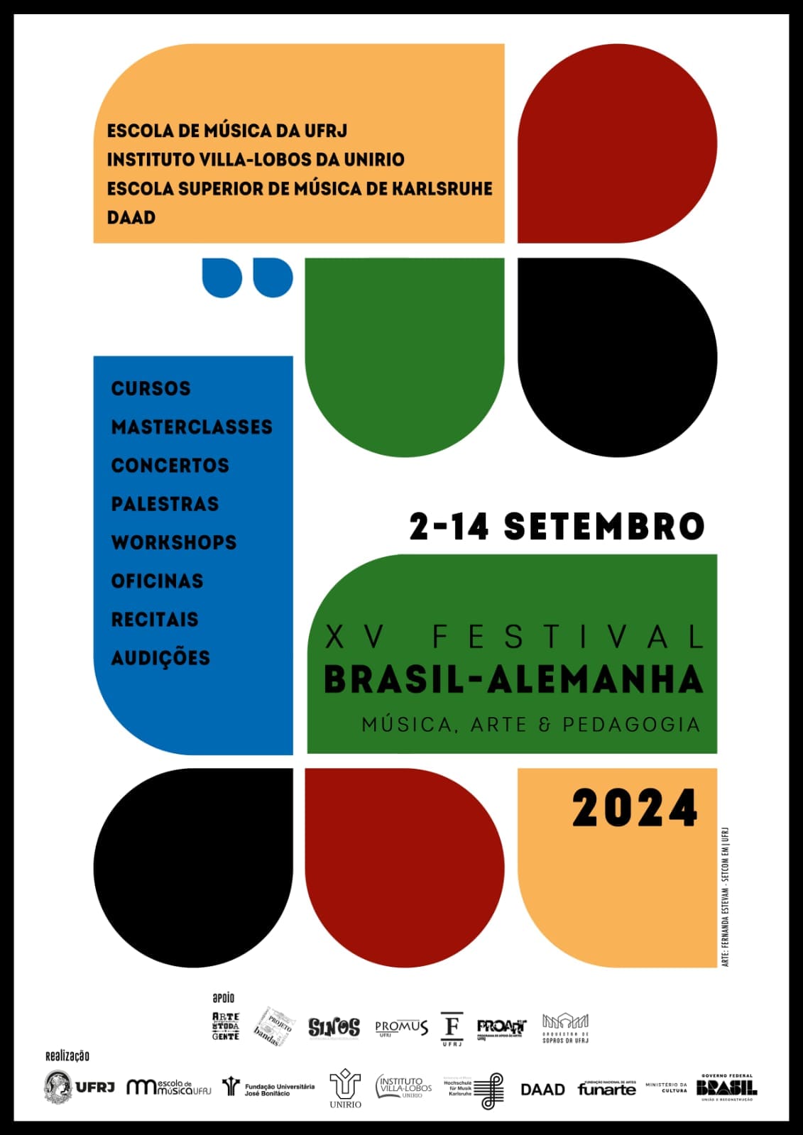 Concerto Trio Mariana Salles, Bernhard Lörcher e Roberto Domingos