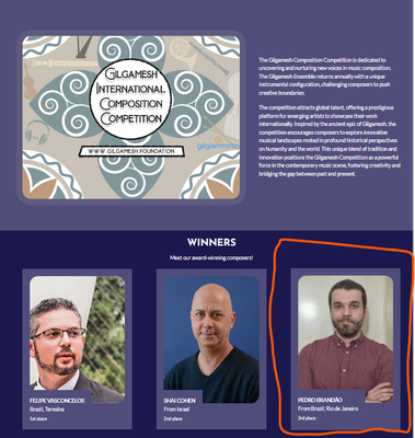 Pedro Brandão Recebe Prêmio Internacional