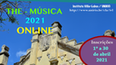 Edital do THE MÚSICA 2021