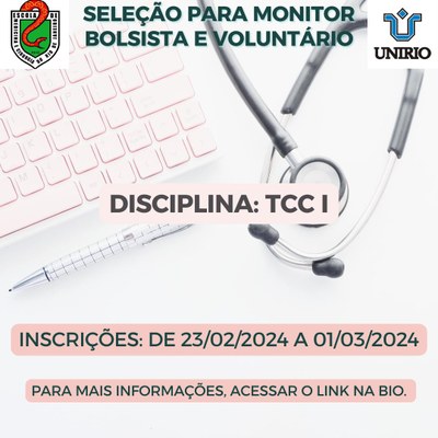Monitoria TCC I 2024