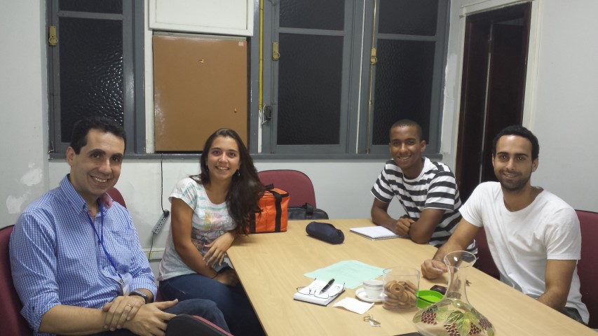 Direção do IB se reúne com Associação Atlética da Biomedicina e traçam planos de integração sócio-cultural para o IB em 2014