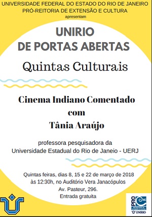  Projeto Quintas Culturais inicia temporada nesta semana