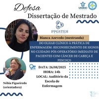 Defesa de produto da mestranda Bianca Guimarães de Azevedo