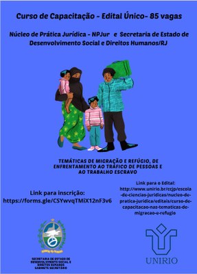 CURSO DE CAPACITAÇÃO NAS TEMÁTICAS DE MIGRAÇÃO E REFÚGIO CURSO DE CAPACITAÇÃO NAS TEMÁTICAS DE MIGRAÇÃO E REFÚGIO