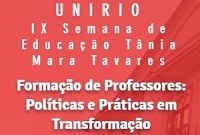 IX Semana de Educação da UNIRIO acontecerá em maio IX Semana de Educação da UNIRIO acontecerá em maio