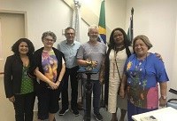 Programa de pós-graduação em Enfermagem recebe visita de comissão do Conselho Federal de Enfermagem Programa de pós-graduação em Enfermagem recebe visita de comissão do Conselho Federal de Enfermagem